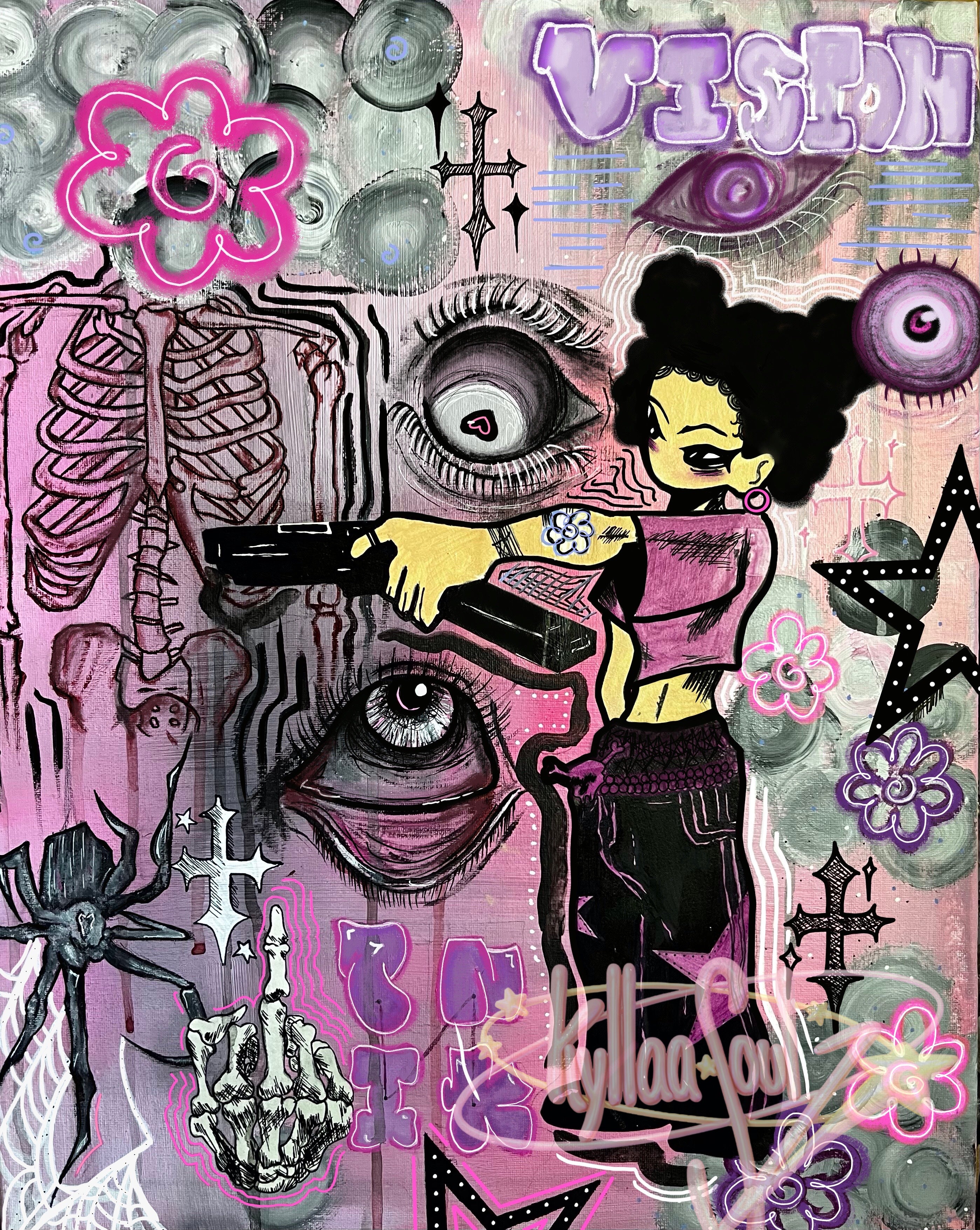 "Everything Pink" Print