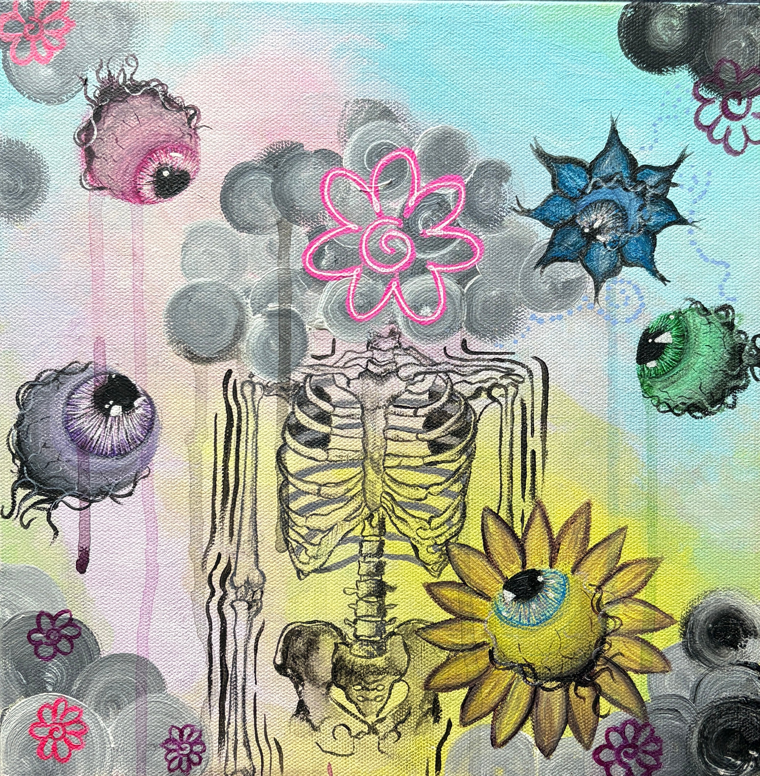 "Embodied Soulz" Original Canvas