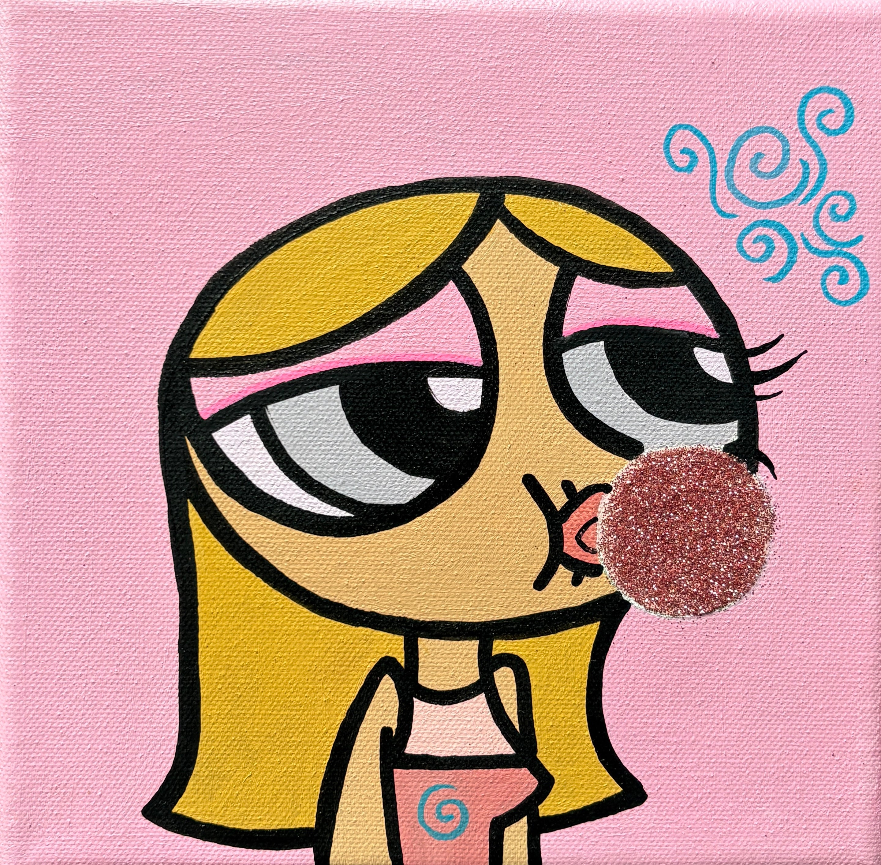 "Bubbles" Canvas
