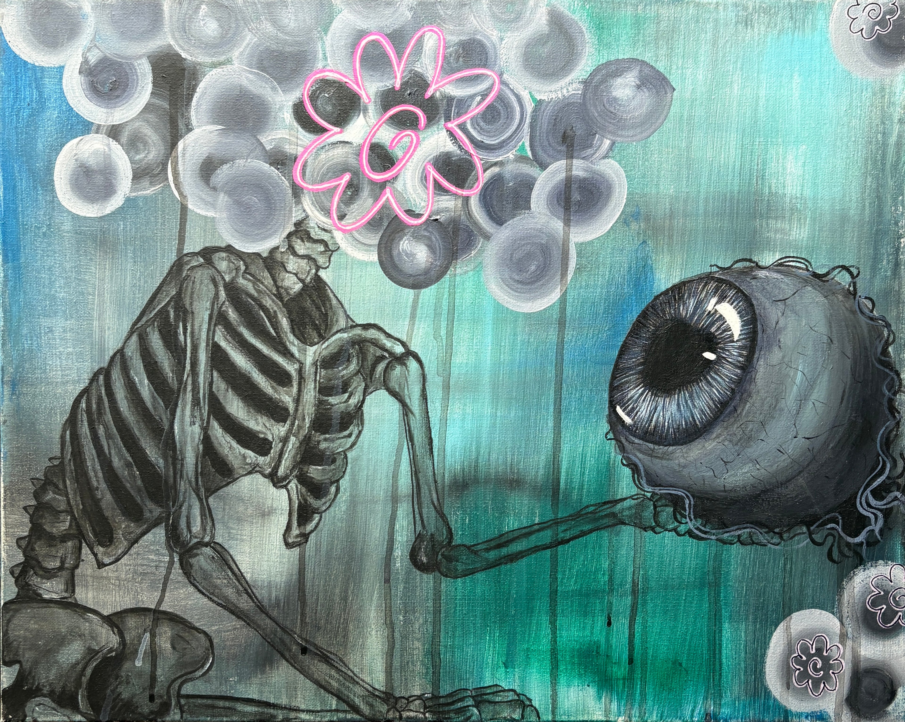 "Blue Soul" Original Canvas