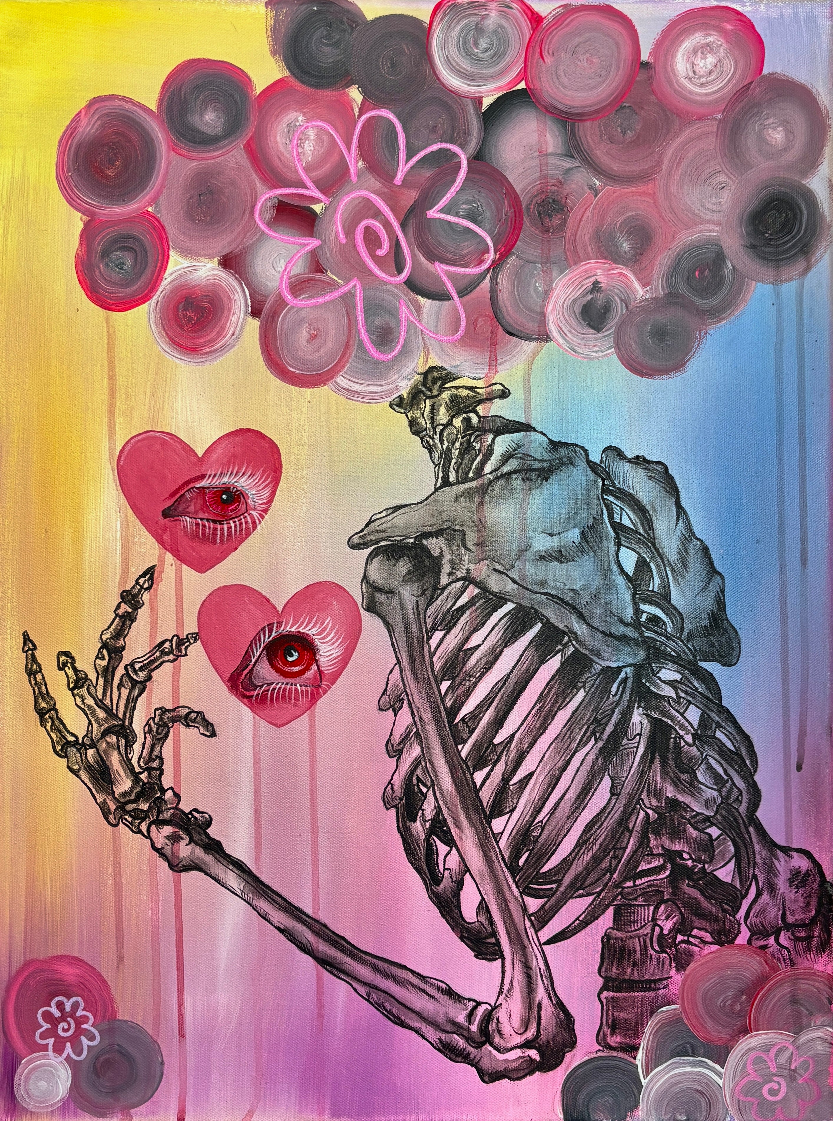 "Two Soulz" Original Canvas