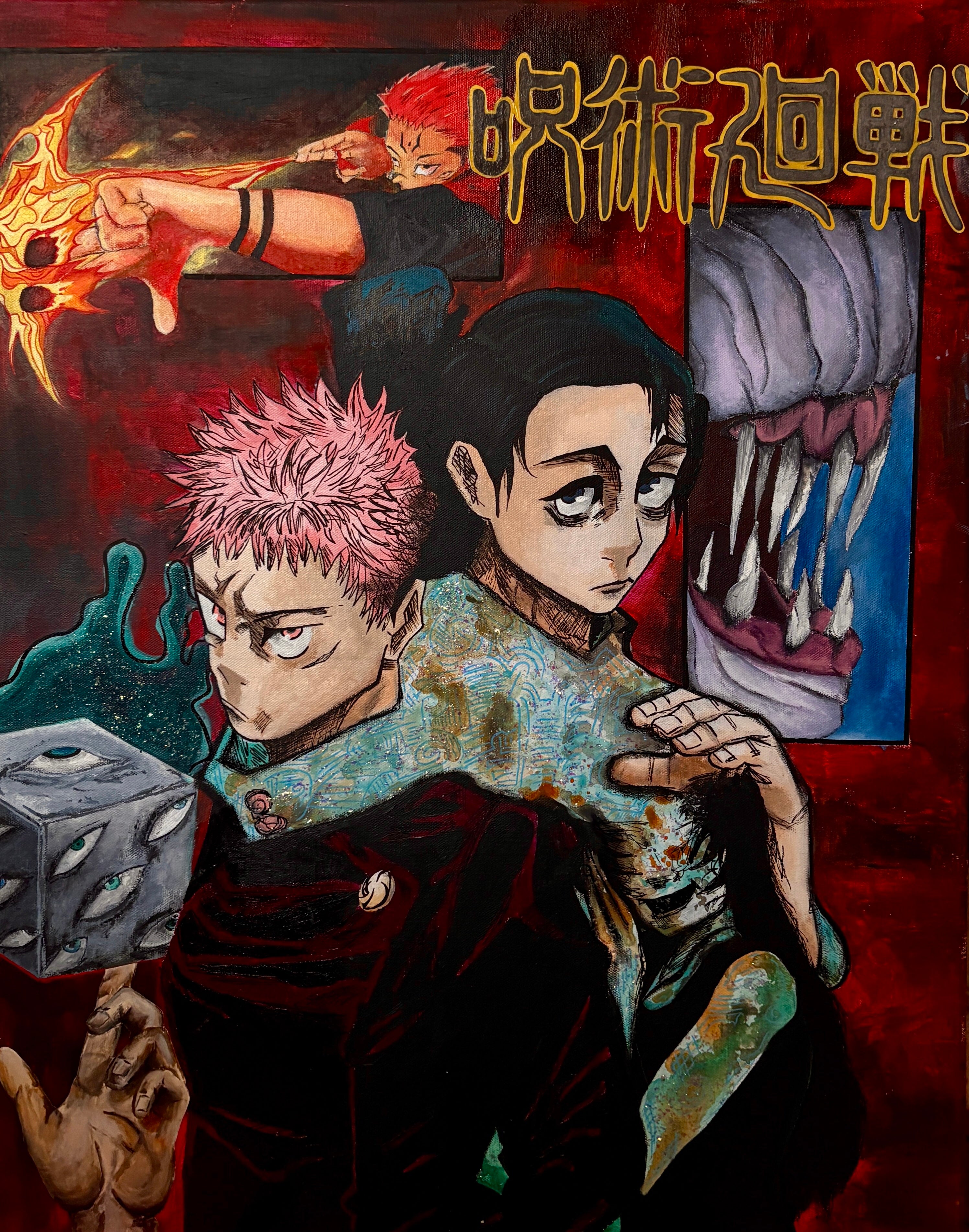 "JJK" Canvas