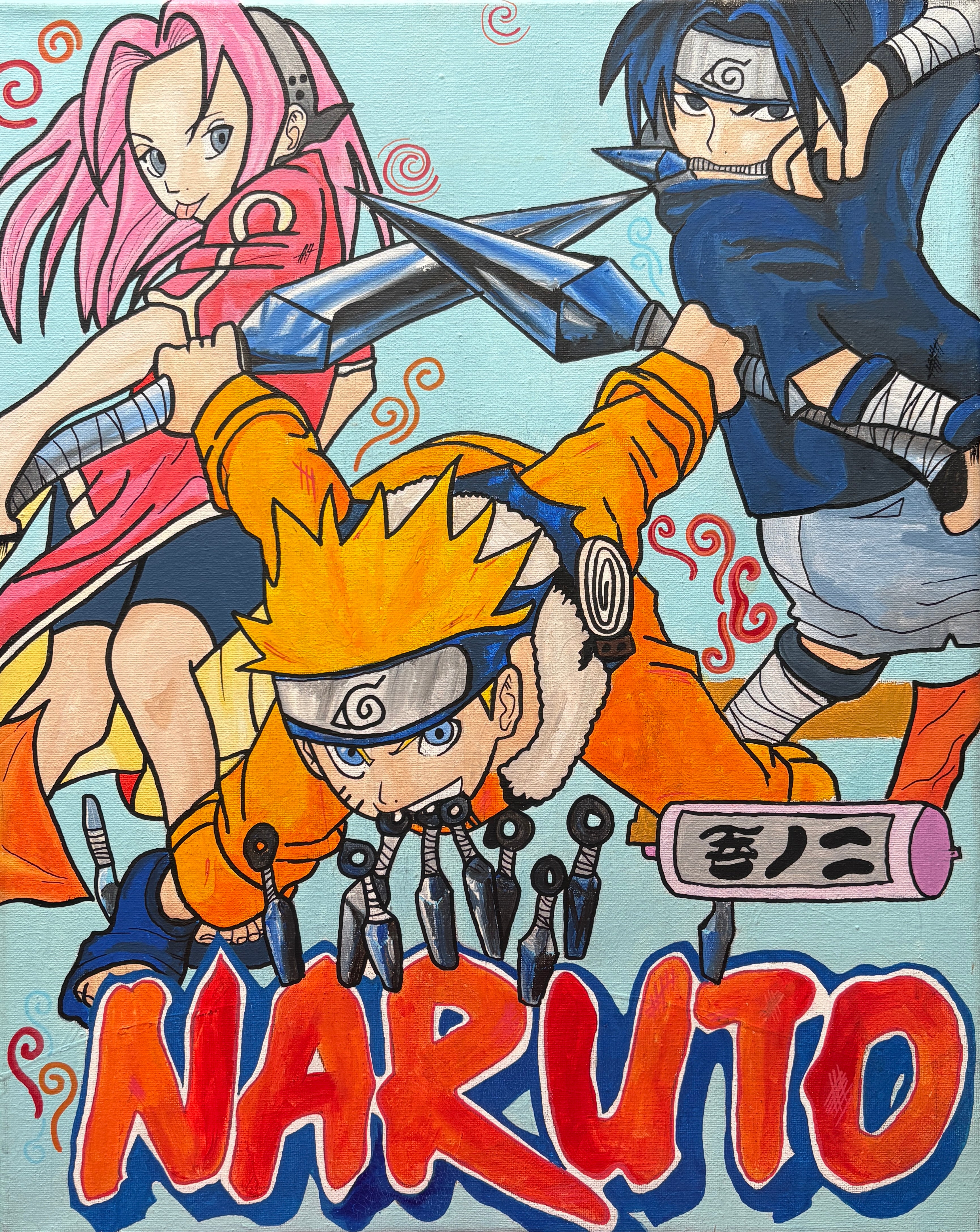 "Naruto" Canvas