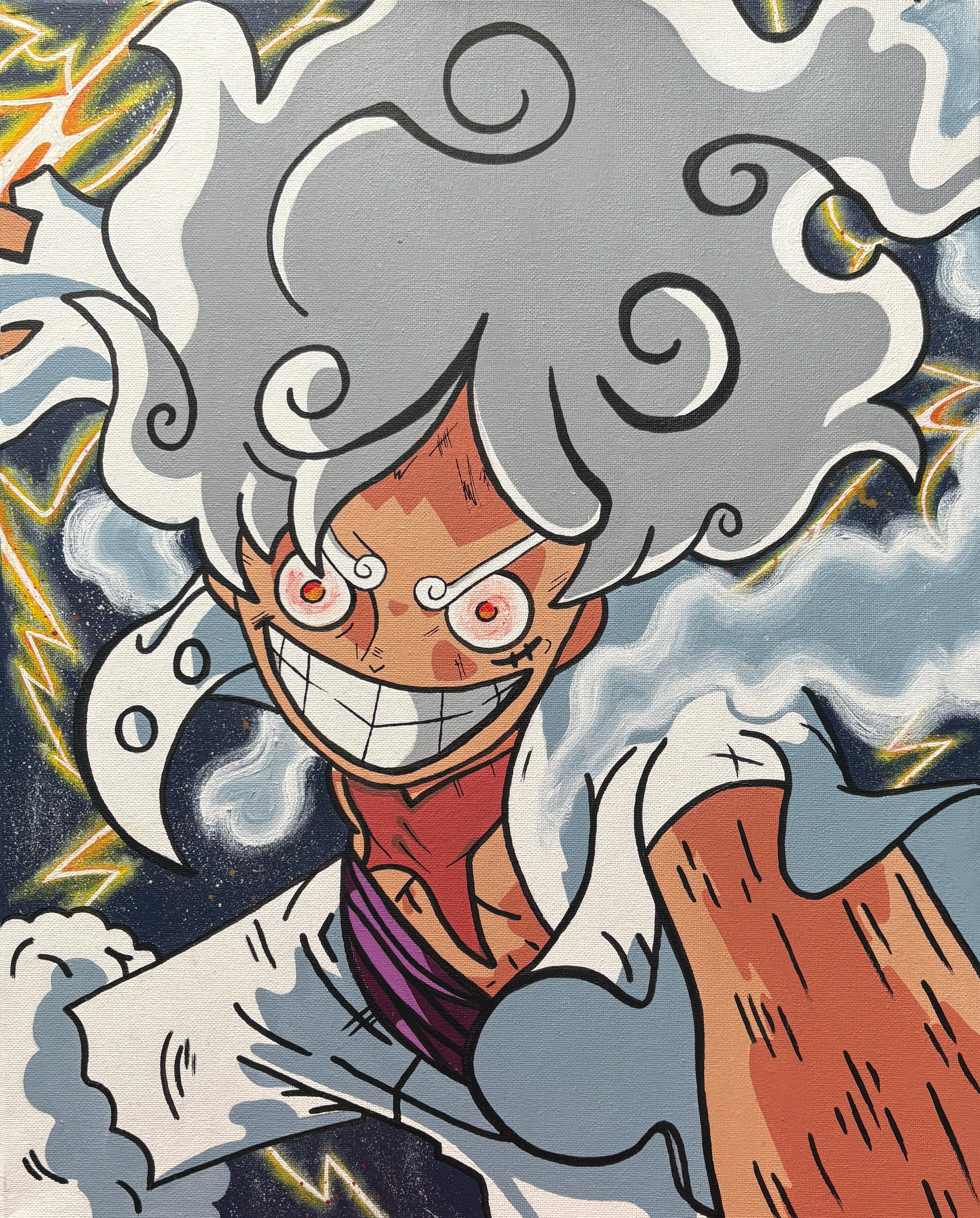 "Luffy" Canvas