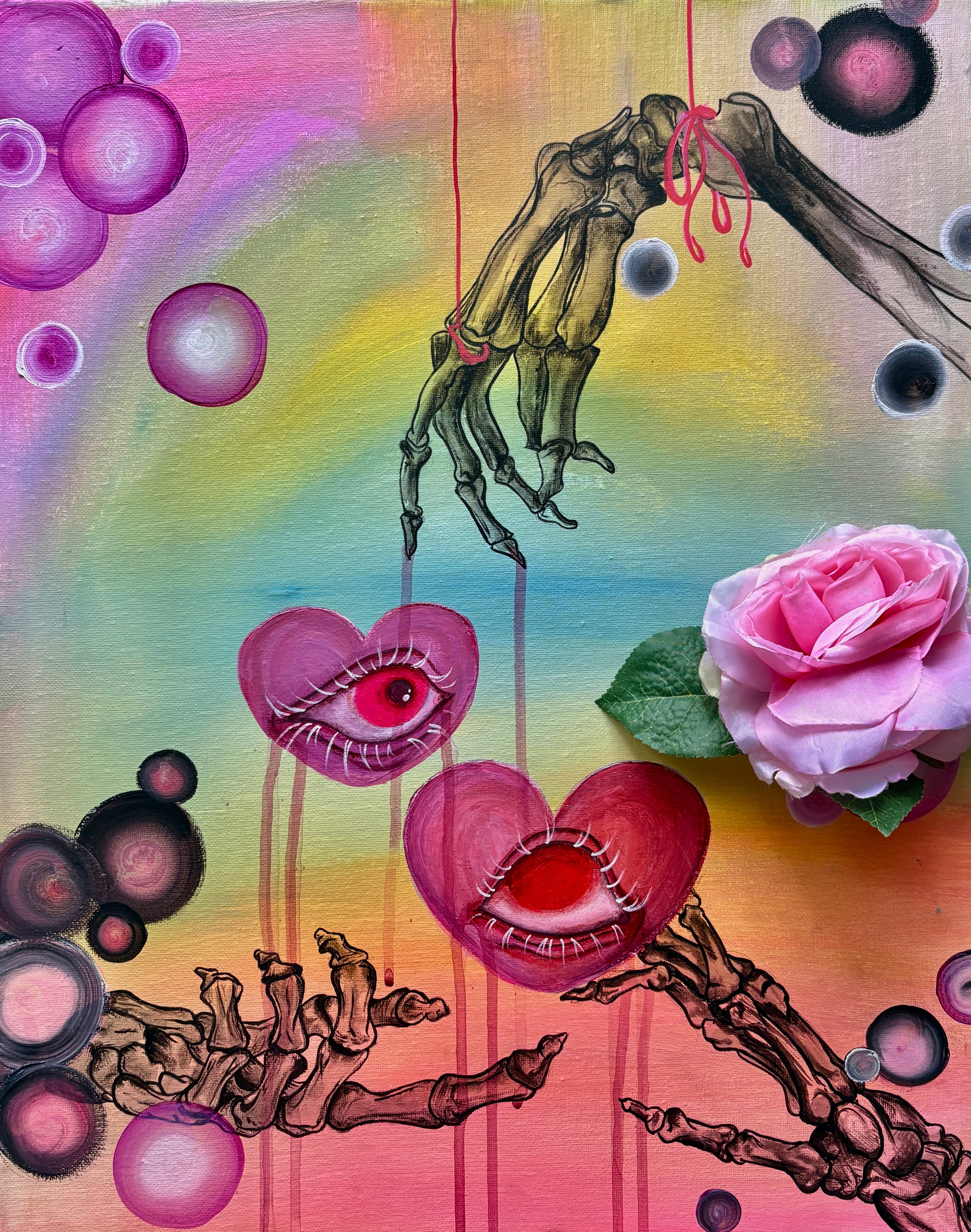 "Longing Soulz" Original Canvas