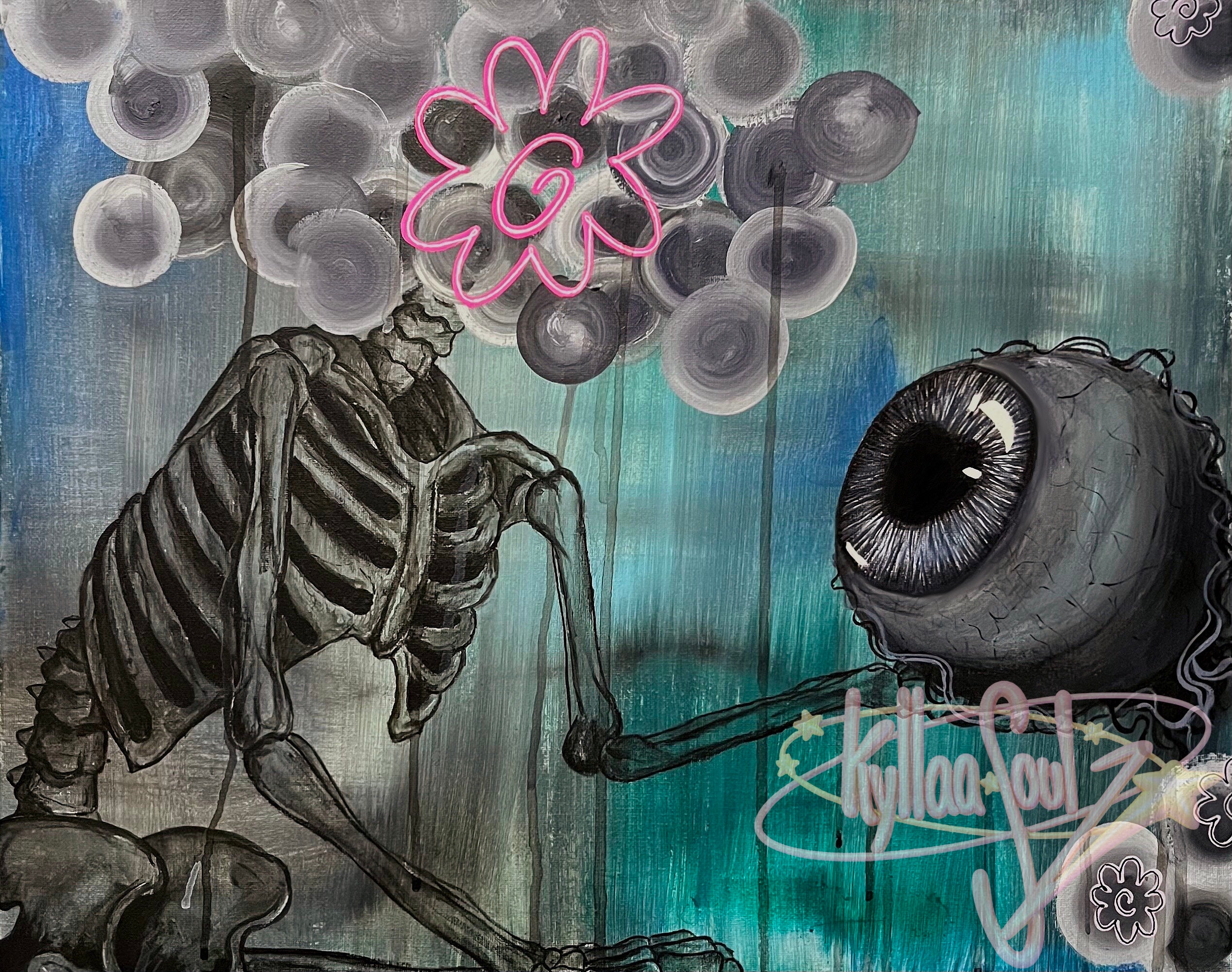 "Blue Soul" Print